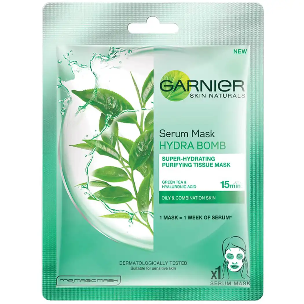 Garnier Skin Active Charcoal Purifying & Hydrating Tissue Mask 28 gm